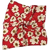 Shanlin Unisex Floral Cotton Bandanas 22x22 inch