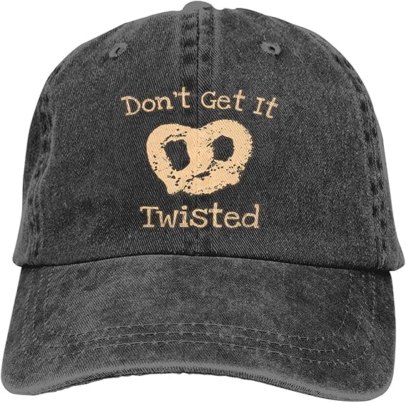 Don’t Get It Twisted Tea Cowboy Hat, Adjustable Baseball Cap Trucker