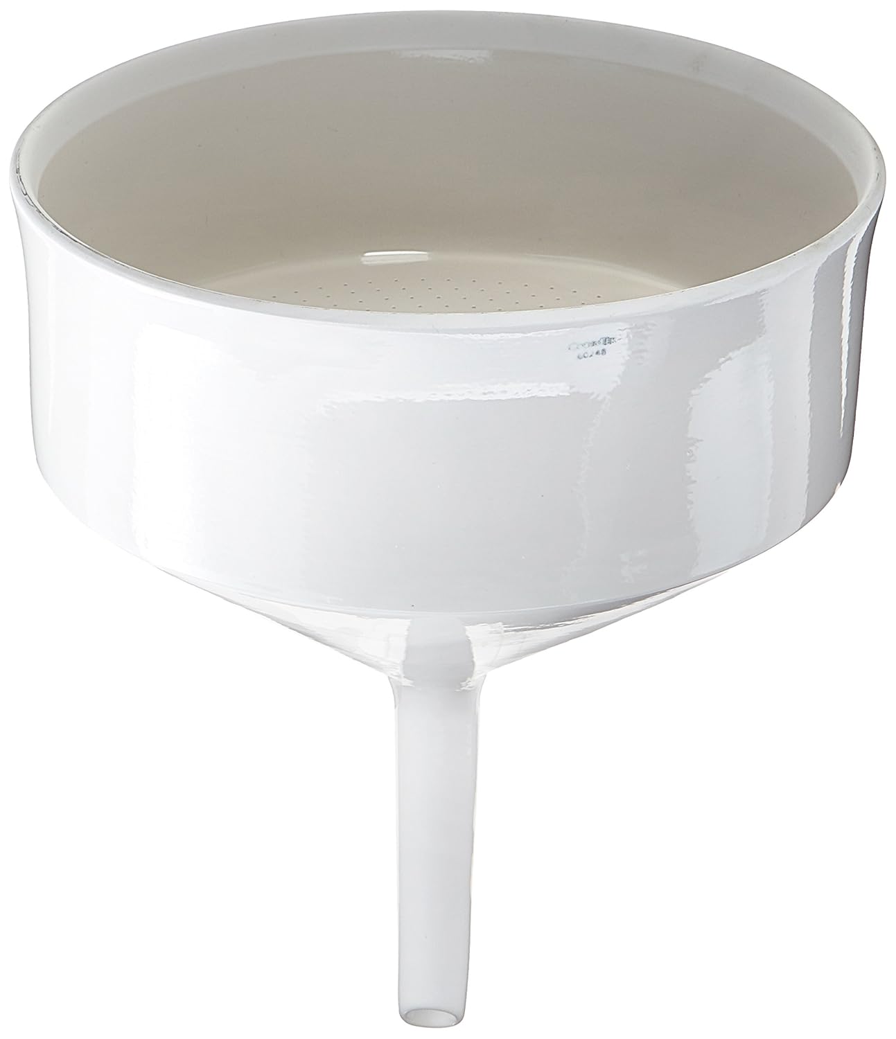 CoorsTek 60248 Porcelain Ceramic Buchner Funnel with Fixed Perforated