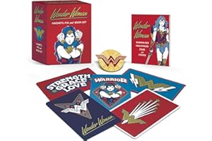 Wonder Woman: Magnets, Pin, and Book Set (RP Minis)