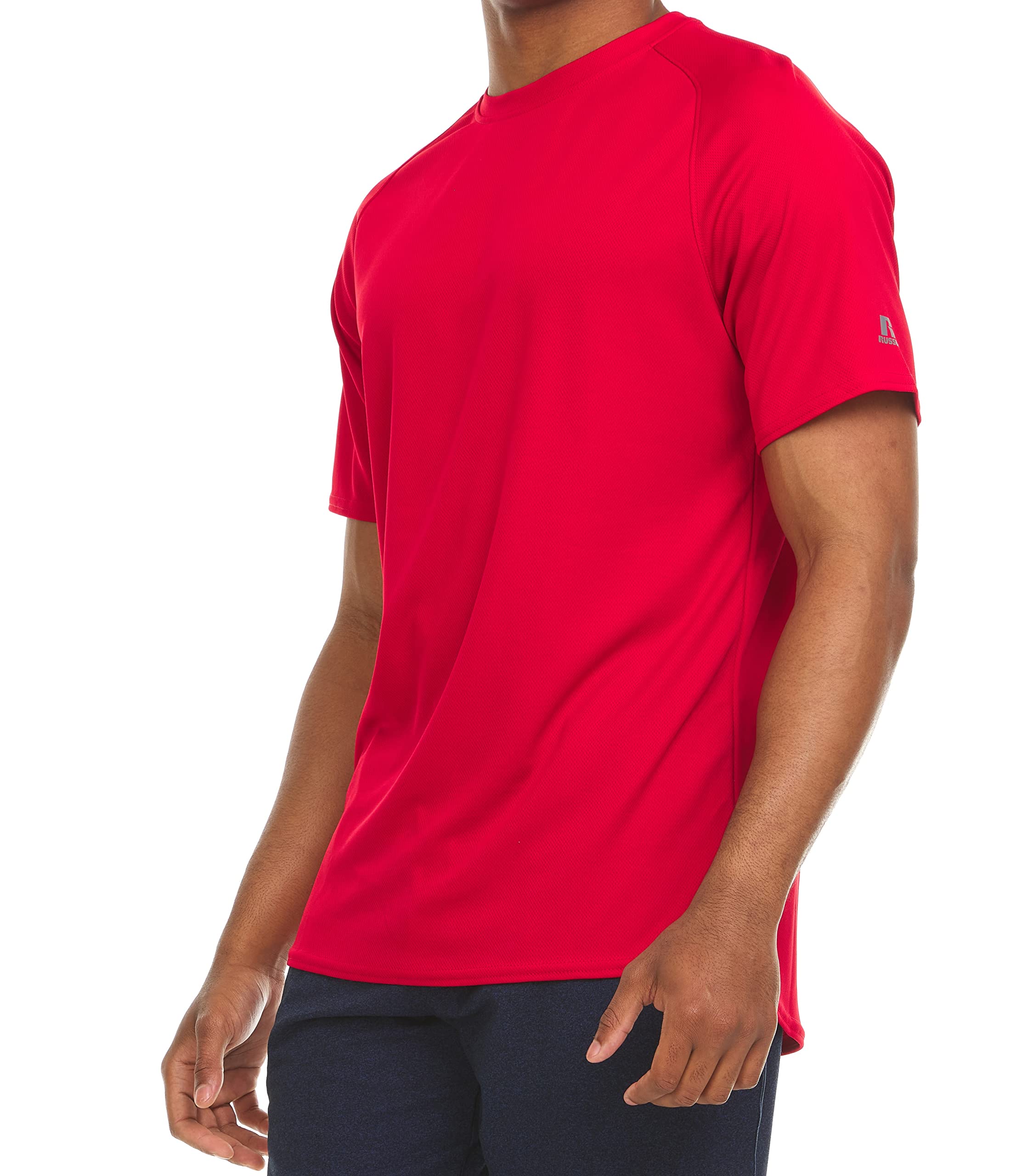 Russell Athletic Men's Dri-Power Crew, Fire