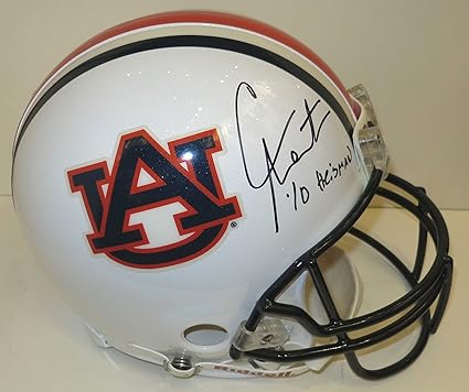 cam newton autographed football