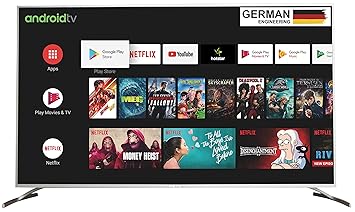 METZ 125 cm (50 inches) 4K Ultra HD Certified Android Smart  LED TV M50G2 (Metallic Bezel)