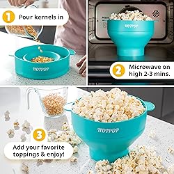 The Original Hotpop Microwave Popcorn Bowl