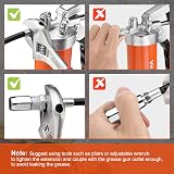 ValueMax 6000 PSI Heavy Duty Grease Gun Kit with Hoses & Nozzles view 7