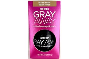 EVERPRO Gray Away Root Touchup Powder Lightest Brown/Medium Blonde, 0.13 Oz