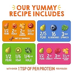Happy Tot Organics Super Morning Variety Pack, 4