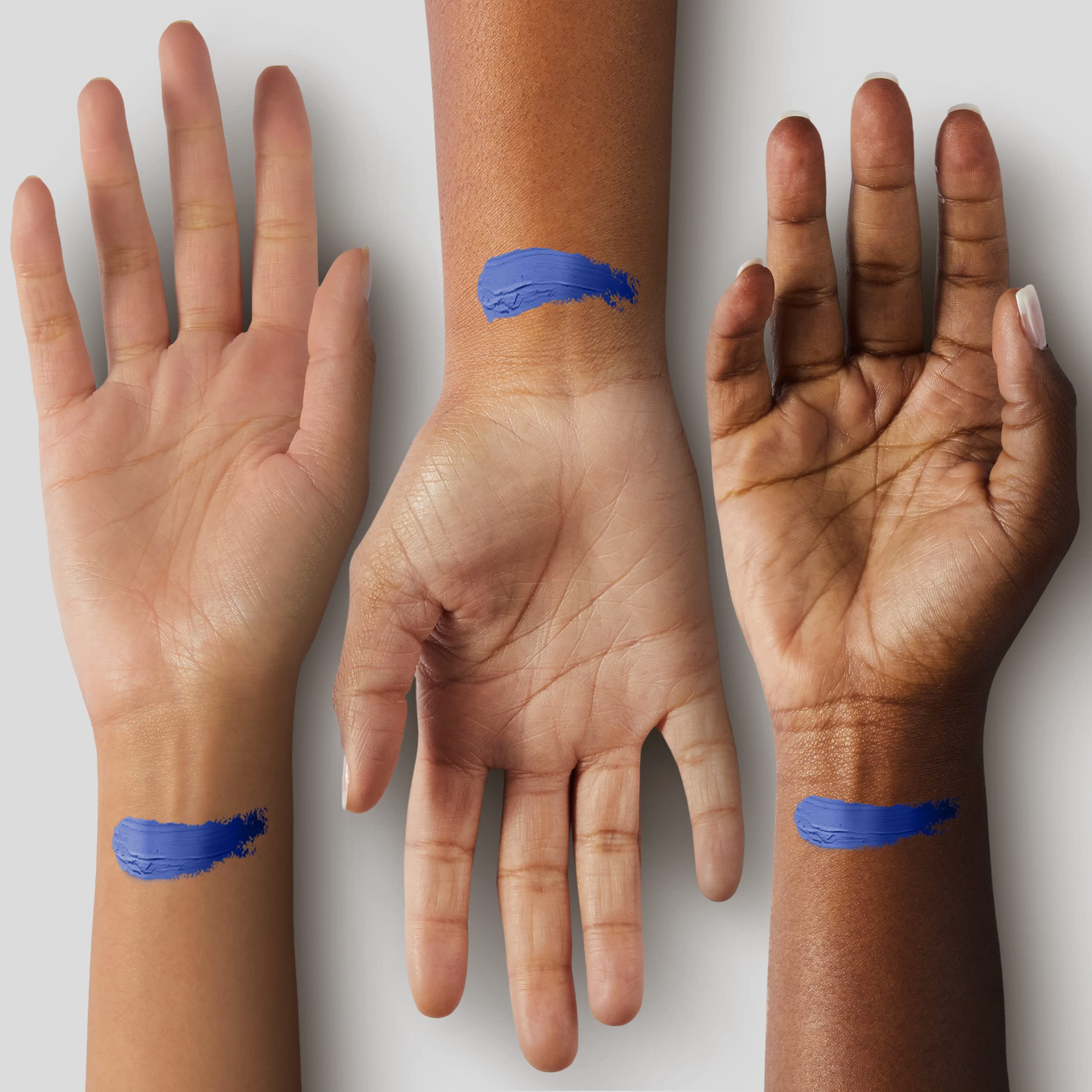 Mehron Mehron Makeup CreamBlend Stick | Face Paint, Body Paint, & Foundation Cream Makeup | Perfect for Halloween .75 oz (21 g) (Blue)