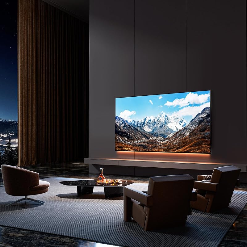 40 Pouces (100 cm) Smart TV FHD Google Television LED, Gen 6 QLED +, HDR 10 Dolby Audio Bluetooth 5,1 EyeCare Tuner DVB-T/T2/C/S/S2 CI+ (40MQH7000Y, 2026 Nouveau Modèle) — photo 5 sur 8