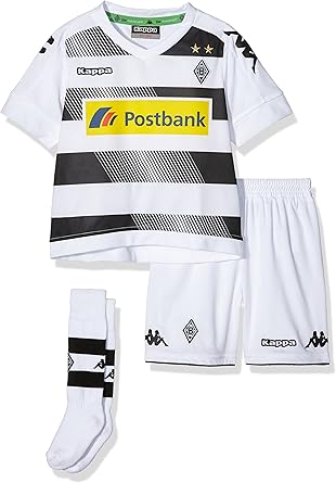 Kappa Ninos Borussia Monchengladbach Domestica Mini Juego De Camiseta Infantil Borussia Monchengladbach Heim Trikot Mini Set Blanco 001 White 80 86 Cm Amazon Es Ropa Y Accesorios