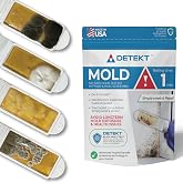 Mold Test Kit by Detekt (USA) - 4 Mold + 4 Bacteria Tests for Home &amp; HVAC