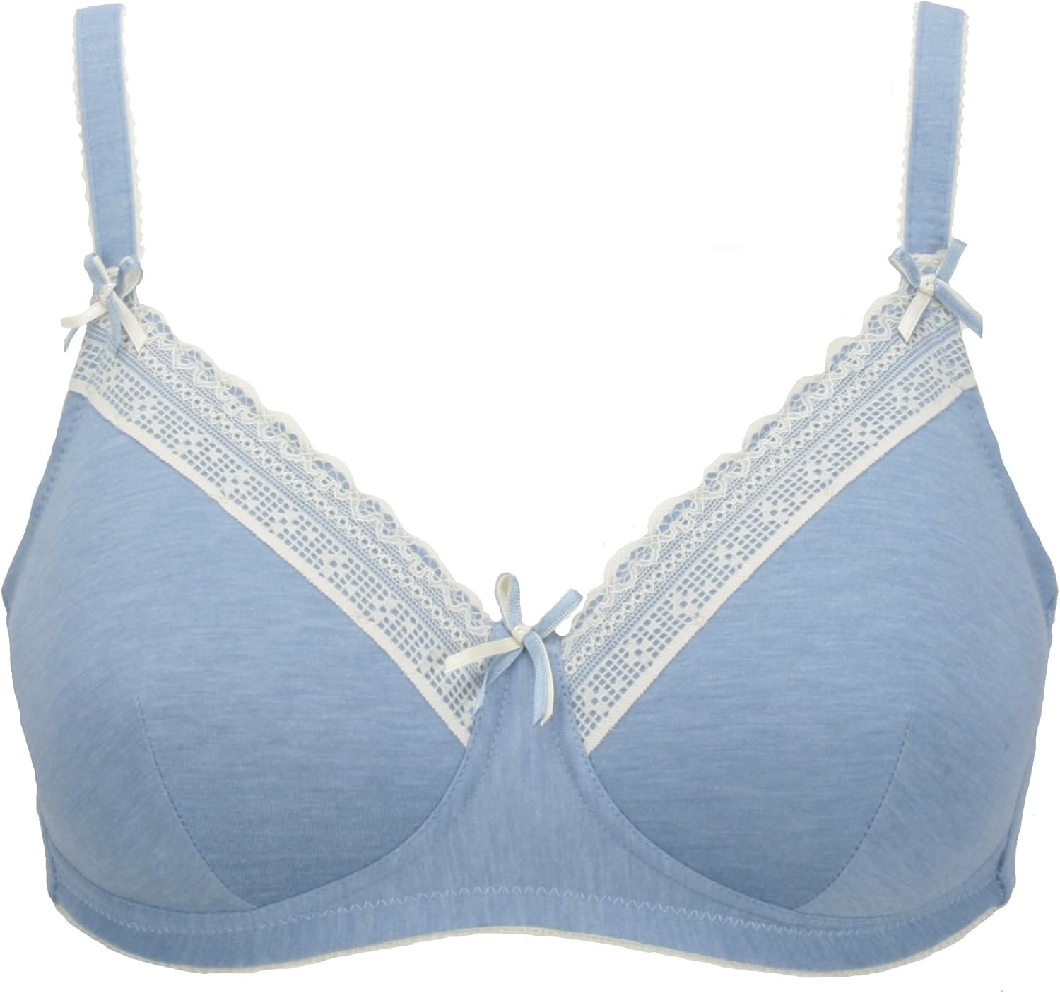 Royce Chloe Caress Blue Marl Lightly Padded Post Surgery Mastectomy Bra
