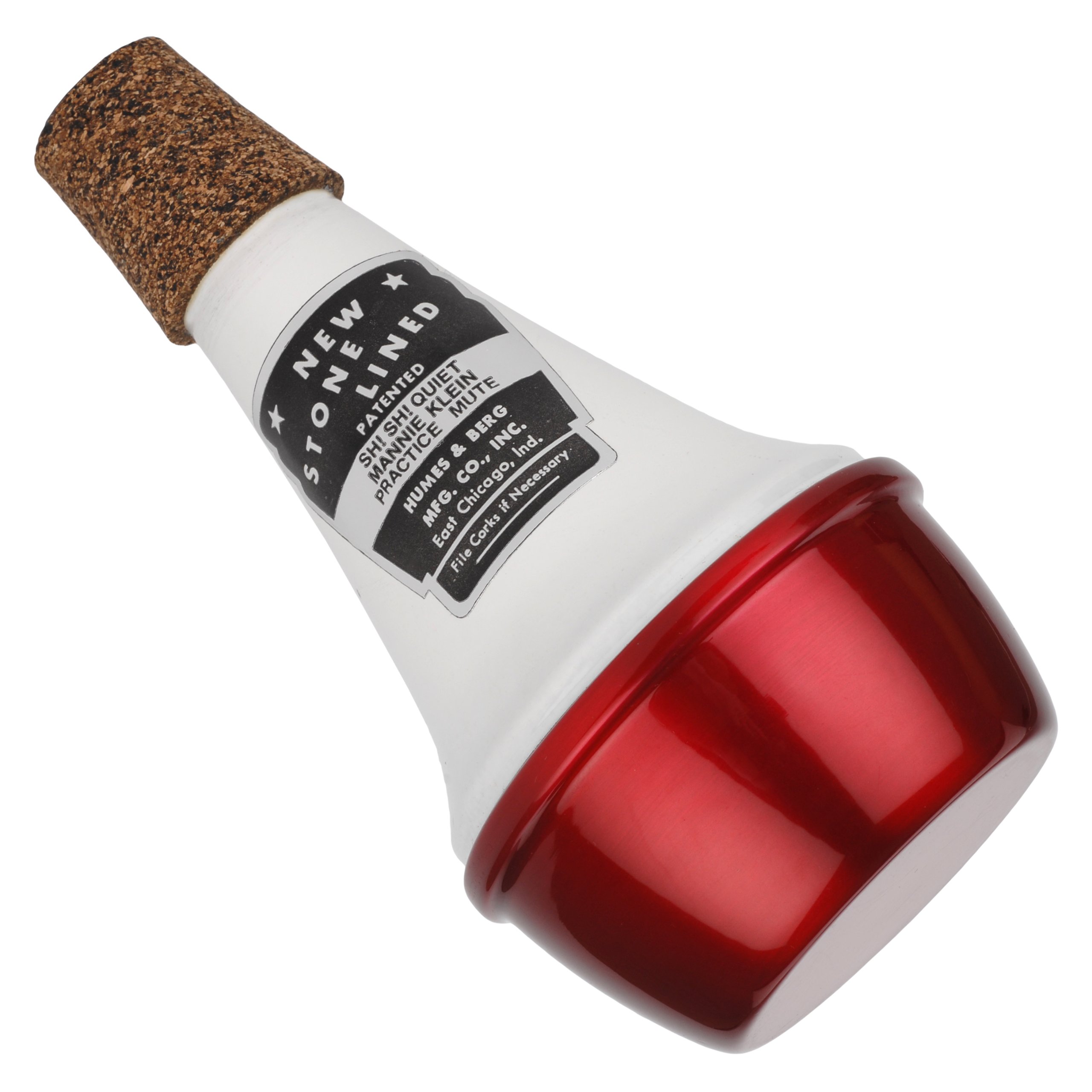 Humes & Berg Practice Mute New Stone Lined Practice Mute 232 Trumpet