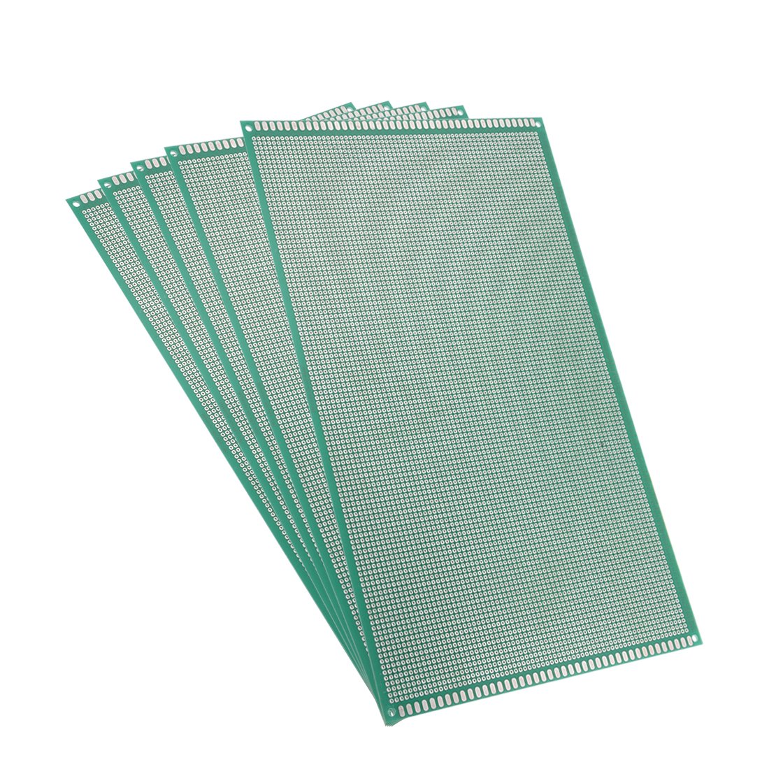 sourcingmap 18x30cm Single Sided Universal Printed Circuit Board for DIY Soldering 5pcs