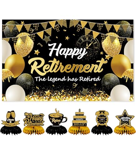 Avezano Happy Retirement Banner – Wildflower Themed Party Decor For Going Away, Floral We Will Miss You Backdrop For Retiree - View #6