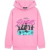 KPop Demon Hunters Hoodie for Girls Teens, Officially Licensed Warm Sweatshirt Pullover Cozy Hoodies Gifts for Girls