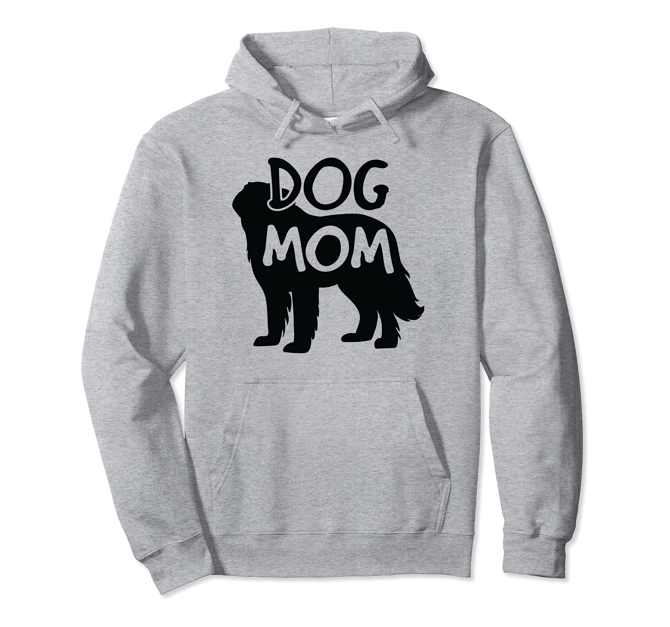 Best Dog Mom Woman Doggy Bark Bone Mothers Day Girl Female Pullover Hoodie