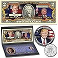 President Donald Trump 2020 Genuine $2 Bill and Coin Set - 45th President