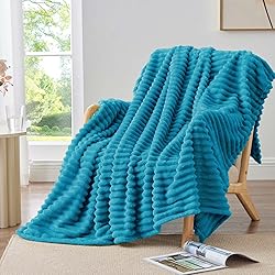 BEDELITE Fleece Throw Blanket for Couch - 300GSM