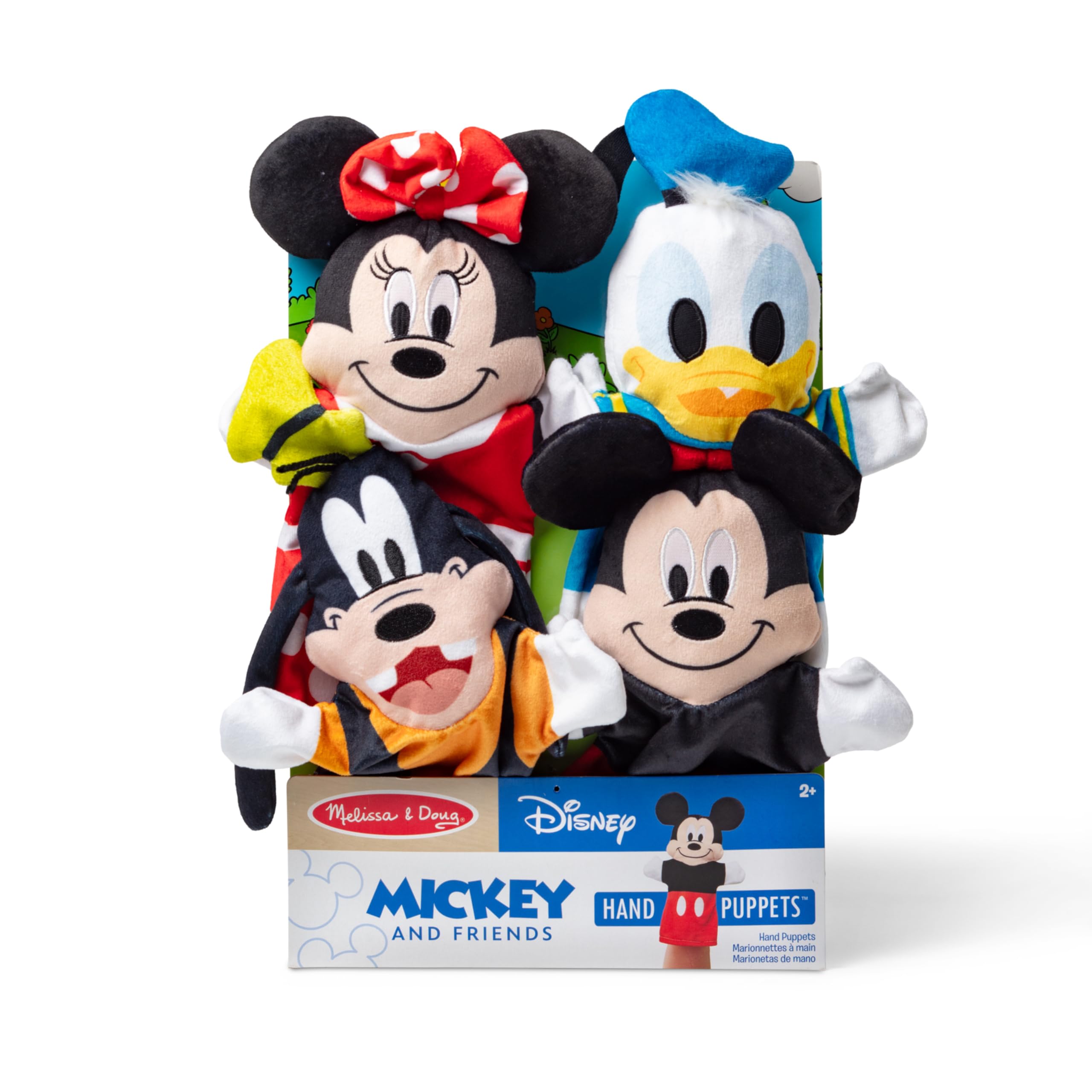 Melissa & Doug Disney Mickey Mouse & Friends Soft & Cuddly Hand Puppets