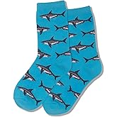 Hot Sox Boys' Big Animal Series Novelty Casual Crew Socks