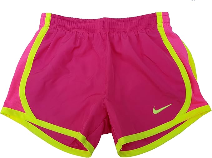 nike pink and yellow shorts