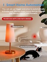 Meross Smart Water Leak Detector Hub Required App Alert IP67 HomeKit view 5