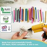 Smith's Colourful Glitter Glue Sticks 7mm x 100mm 50 Pack RoHS Safe view 4