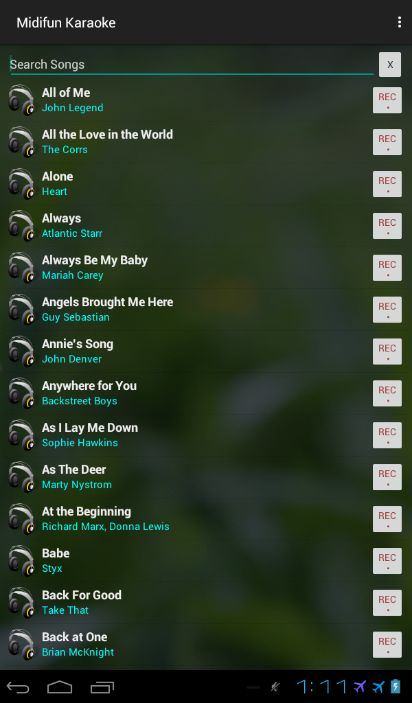 Midifun Karaoke Appstore for Android