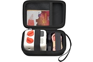 AGAINMORE Travel Hard Case Compatible with Yoto Mini Bluetooth Audio&Music Player, Speaker Storage Holder Bag for Audiobook Cards and Accessories(Box Only) (Black)