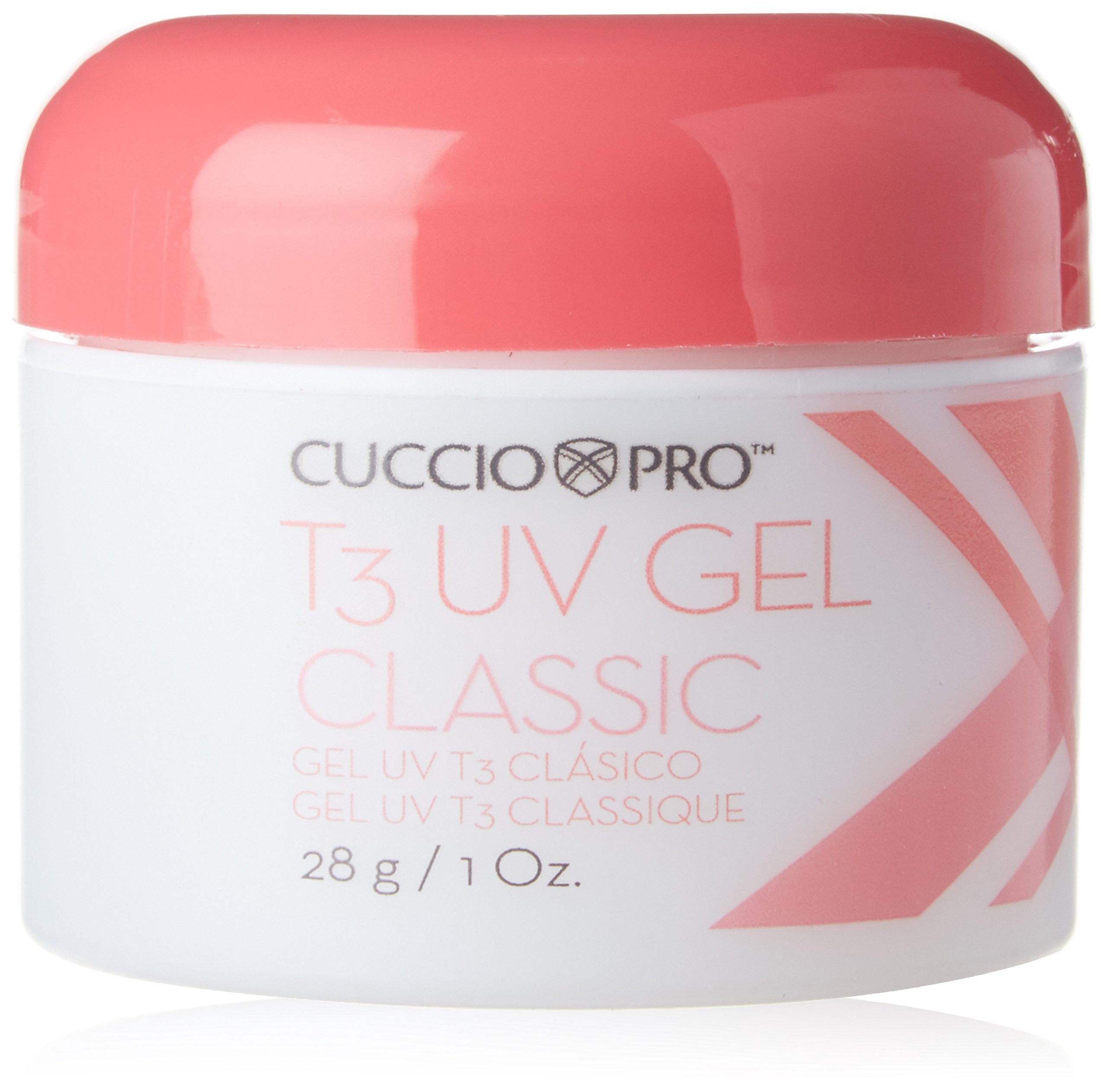 Cuccio Pro T3 UV Gel Clear for High Shine Natural and Artificial Nails 28g