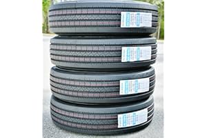 Set of 4 (FOUR) Suntek HD Trail + All Steel Heavy Duty Premium Trailer Radial Tires-ST235/85R16 235/85/16 235/85-16 132/127M Load Range G LRG 14-Ply BSW Black Side Wall