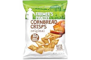 Farmer's Pantry Bulk Pack Original Cornbread Crisps, Original, 2 Ounce (Pack of 24)