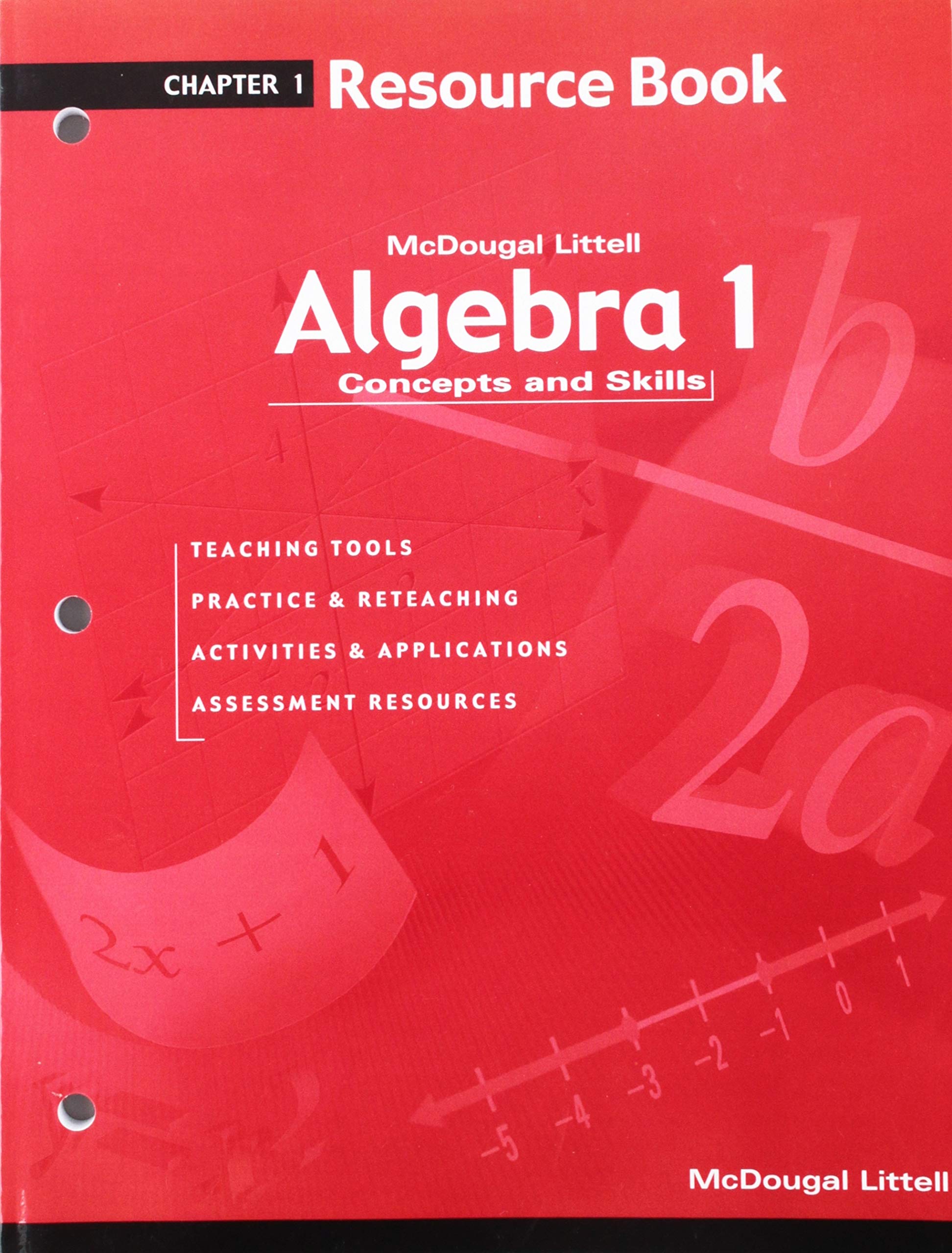 Mcdougal littell algebra 1 teacher's edition pdf image