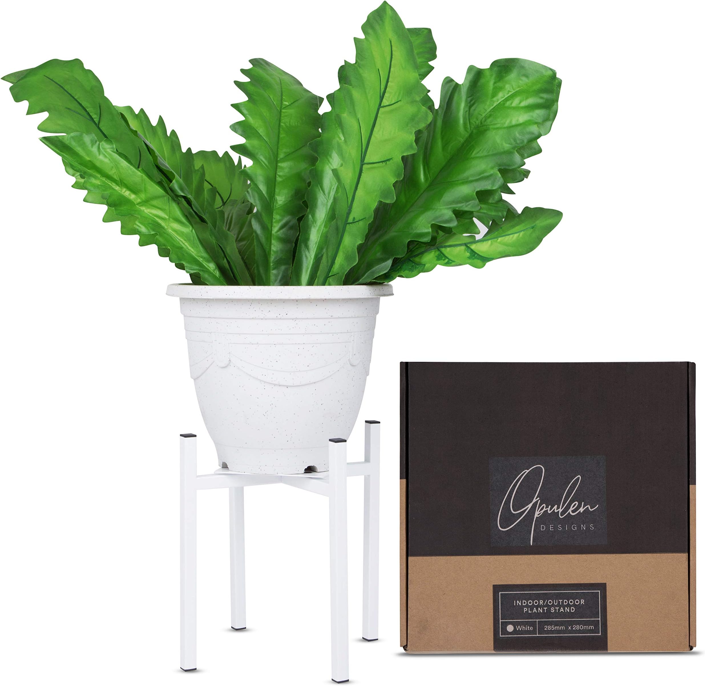 Plant Holder for Indoor and Outdoor Plants - Plant Stands Indoor - Metal Indoor Plant Stand for Potted Plants and Flowers - Mid Century Plant Stand and Potted Plant Holder - Indoor Planter Stand