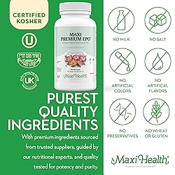 Maxi-Health Evening Primrose and Flax Seeds Oil