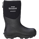Dryshod Arctic Storm Winter Boot | Mid-Calf Height |Black/Grey | Waterproof | Extreme Cold |ARS-MM-BK