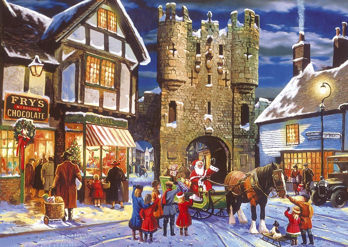 Gibsons Christmas Collection Jigsaw Puzzle (2x500 Pieces) Amazon.co.uk