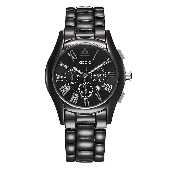 Elegenant & Classy Black Dial Watch for Mens & Boys.
