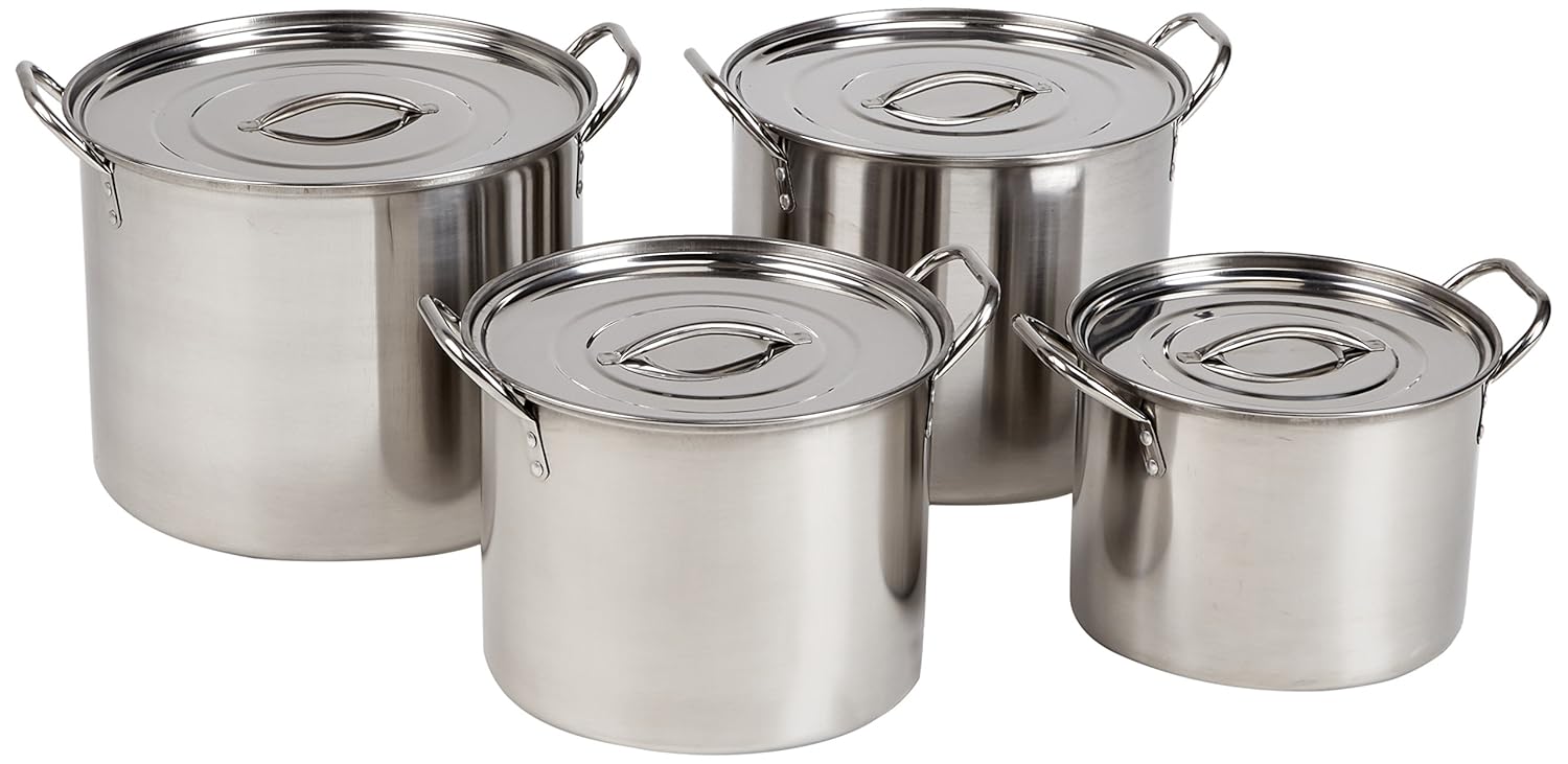 Best Stainless Steel 16-Piece Cookware Set Prime Pacific