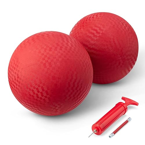 Amazon Basics 10-Inch Playground Kickball, 2-Pack