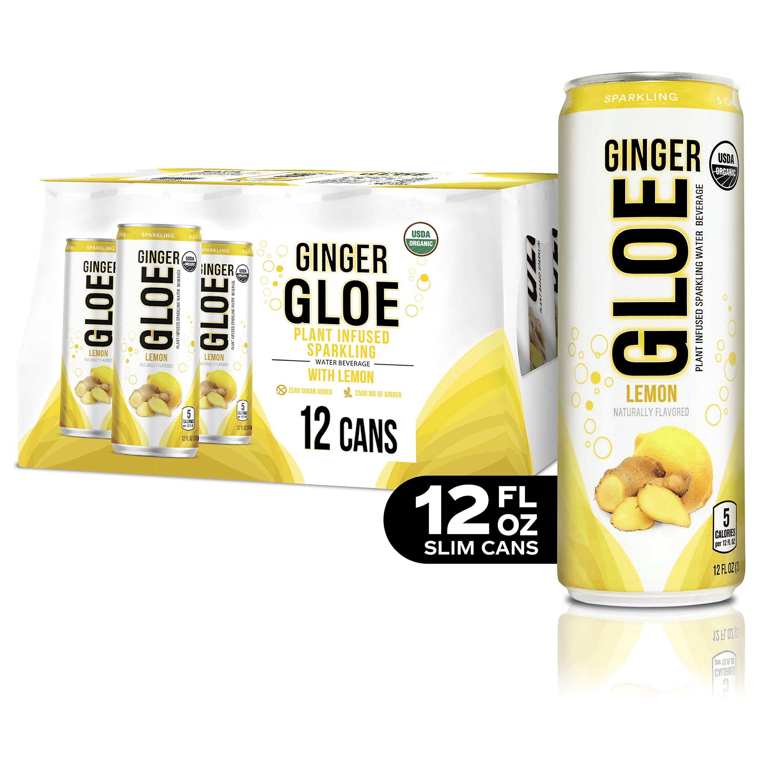 Amazon.com : GLOE Sparkling USDA Organic Sparkling Plant Infused