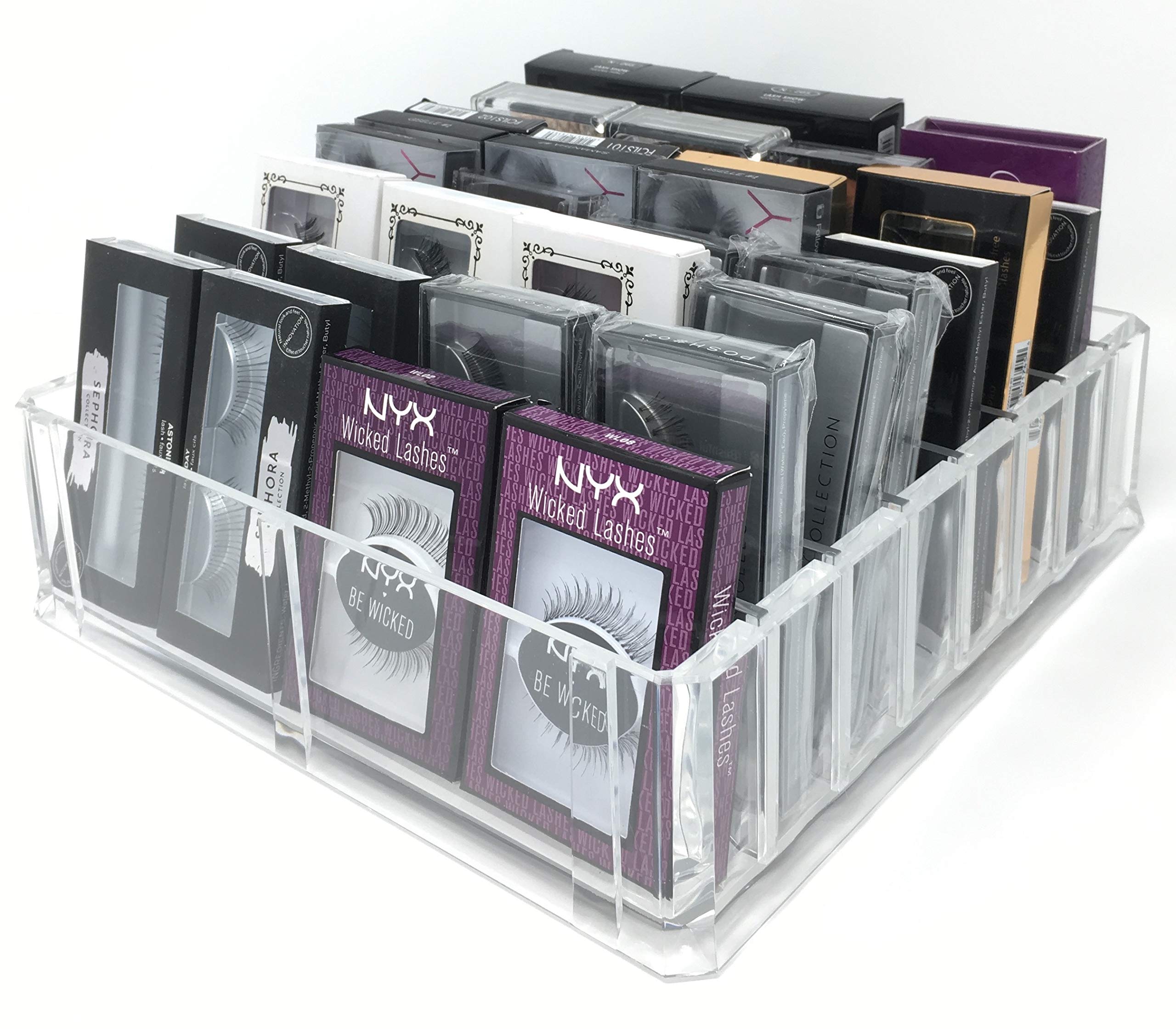 byAlegory Acrylic Makeup Eyelashes 'Lash' Organizer 10