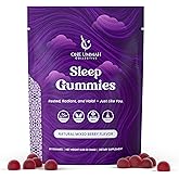 One Ummah Halal Certified Sleep Gummies – 3mg Melatonin with GABA, L-Theanine & Herbal Blend – Natural Nighttime Relaxation & Sleep Aid – Tasty 60ct Gummy Supplement