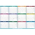 Yearly Wall Calendar 2025-2026 - Large Yearly Calendar, Jul 2025 - Jun 2026, 38.2" x 25.2" (Open), 2025-2026 Full Year Paper Calendar large with Notes, Thicker Paper – Multi