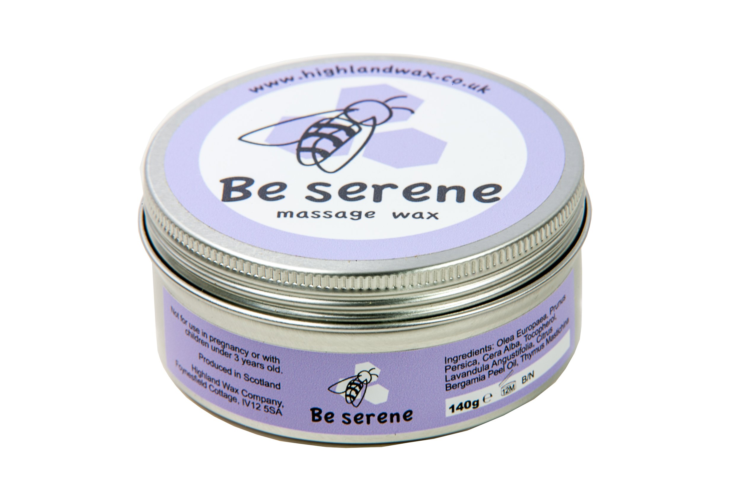 Be Serene Massage Wax (140g)