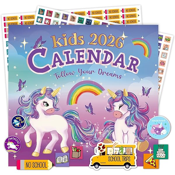 Unicorns By Anne Stokes Wall Calendar 2026 (Art Calendar) - Book - View #4