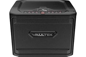 VAULTEK MXi Wi-Fi and Biometric Safe High Capacity Handgun Safe Multiple Pistol Storage Smart Safe with Alerts to Smartphone Auto-Open Door and Rechargeable Battery (Biometric + WiFi)