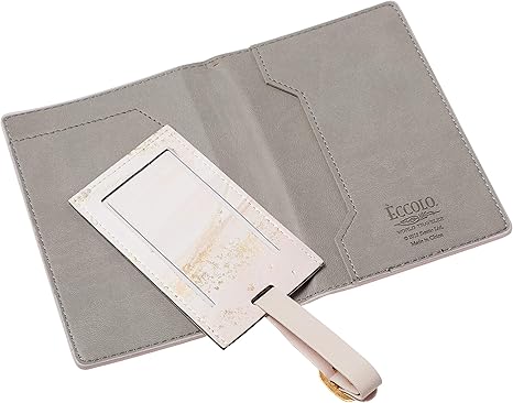 eccolo passport and luggage tag