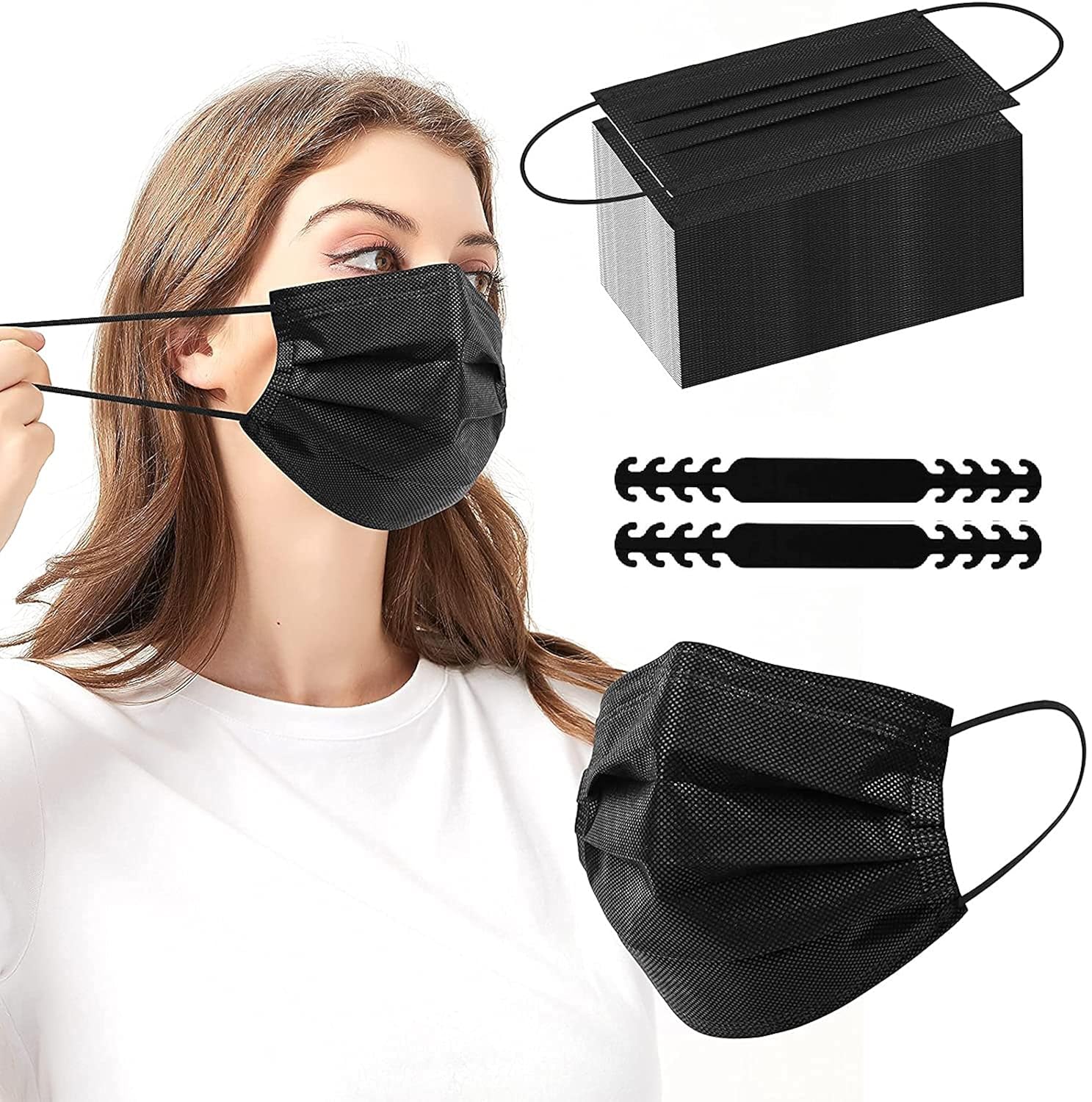 DEEJET Surgical mask pack of 100 pieces Disposable Masks 3 ply layer